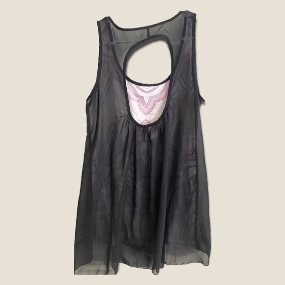 Dots high low tank top - Picture 2 of 3